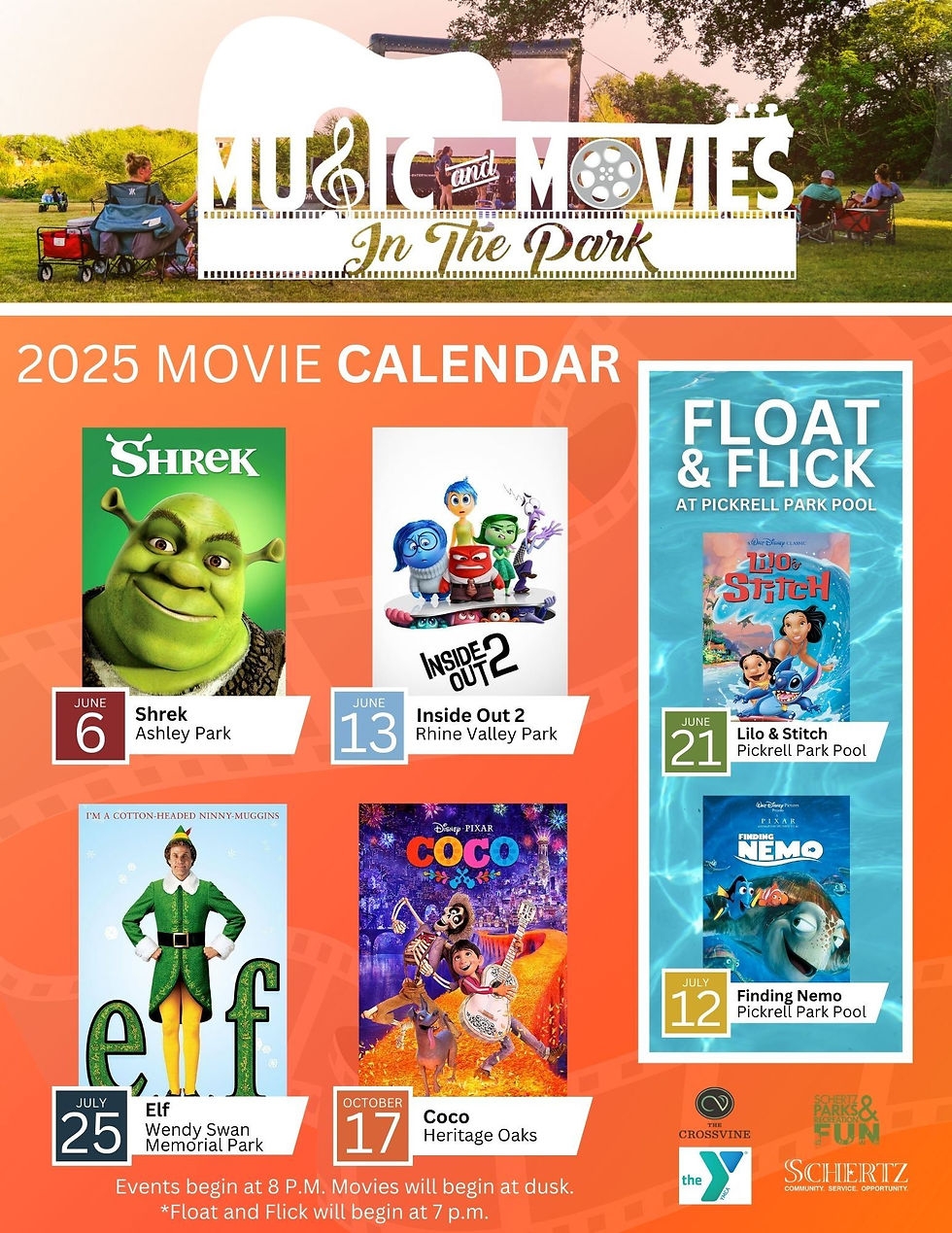 06 06 Shrek Ashley Park Schertz Slab Cinema Outdoors