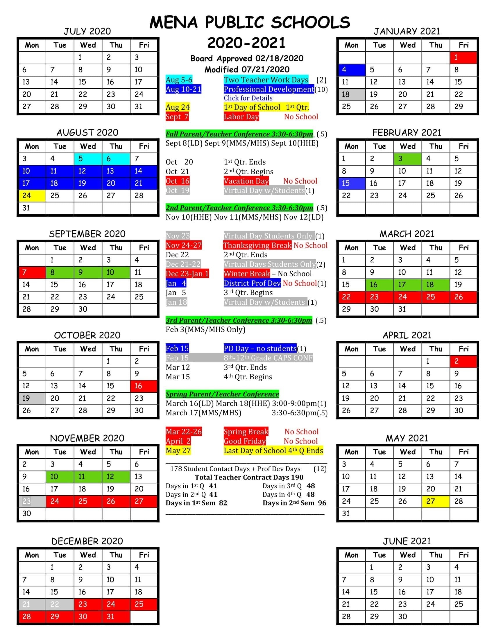 polk county schools calendar