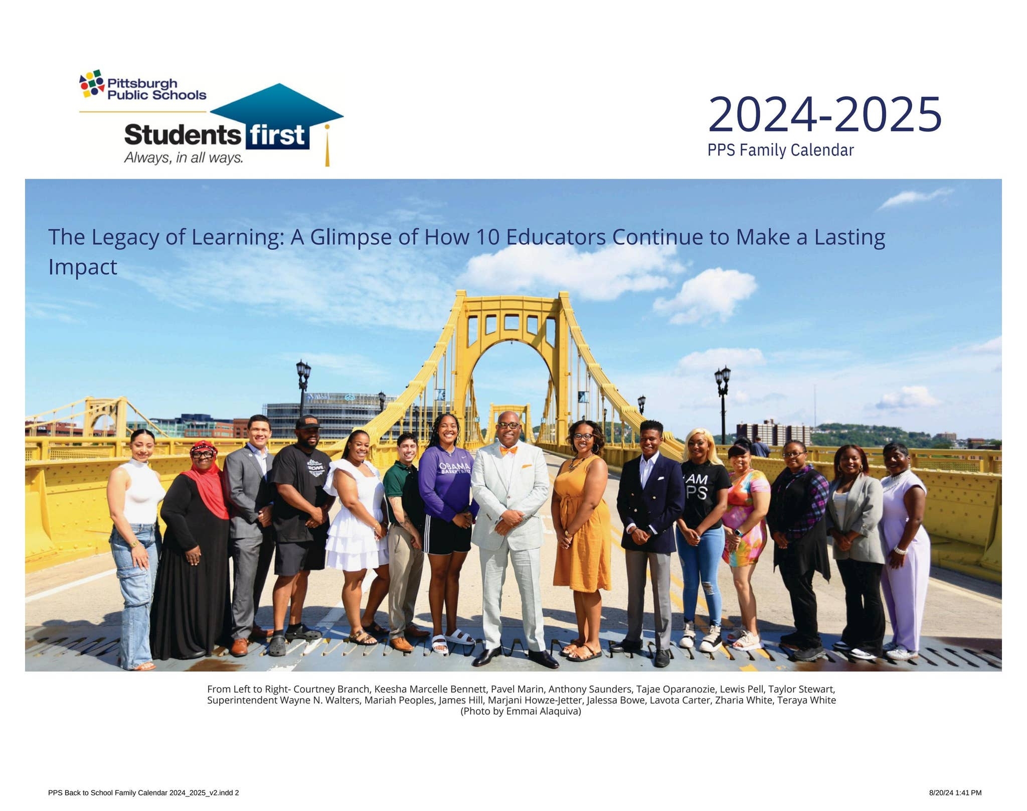 2024 2025 District Flip Calendar By PittsburghPublicSchools Issuu