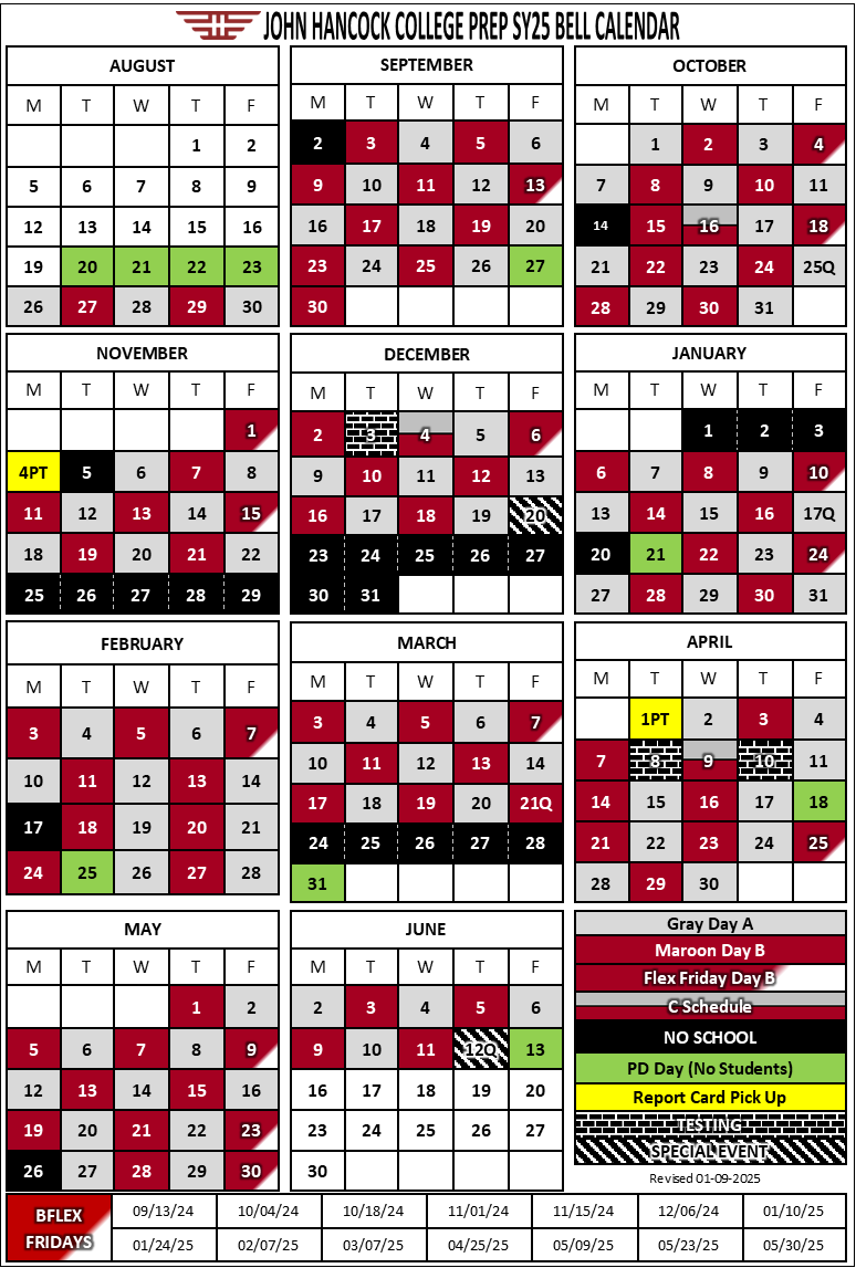 2024 2025 School Calendar About Us Hancock High School