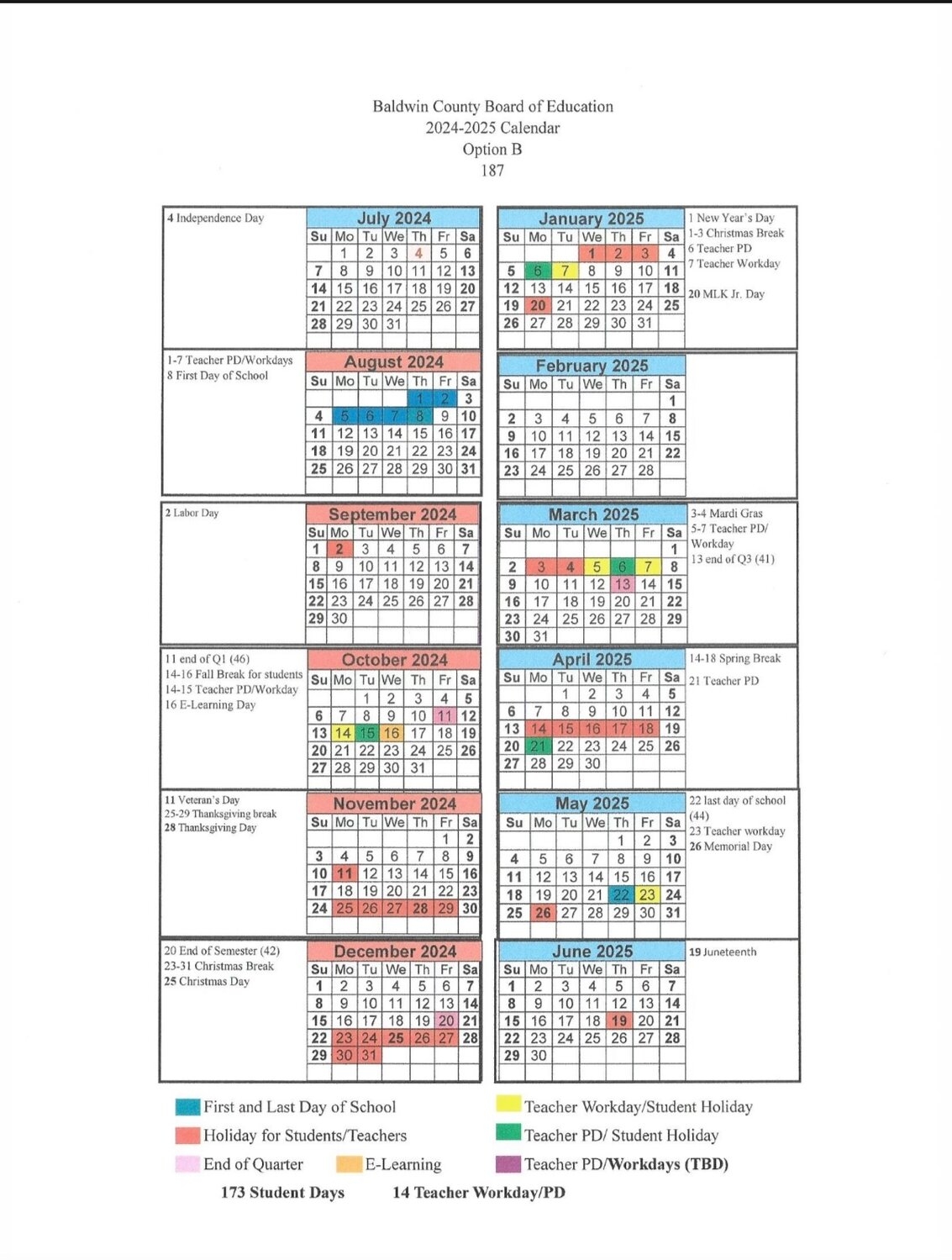 2024 25 School Calendar Approved At Baldwin County Board Of Education Meeting Gulf Coast Media