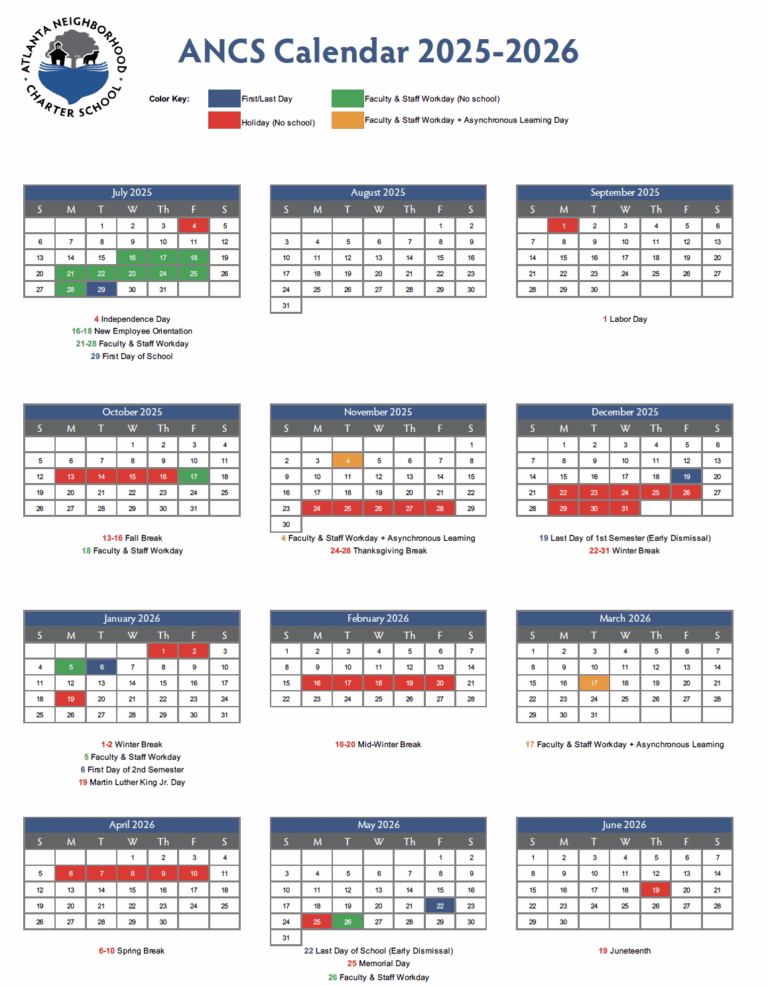 2025 2027 School Calendars