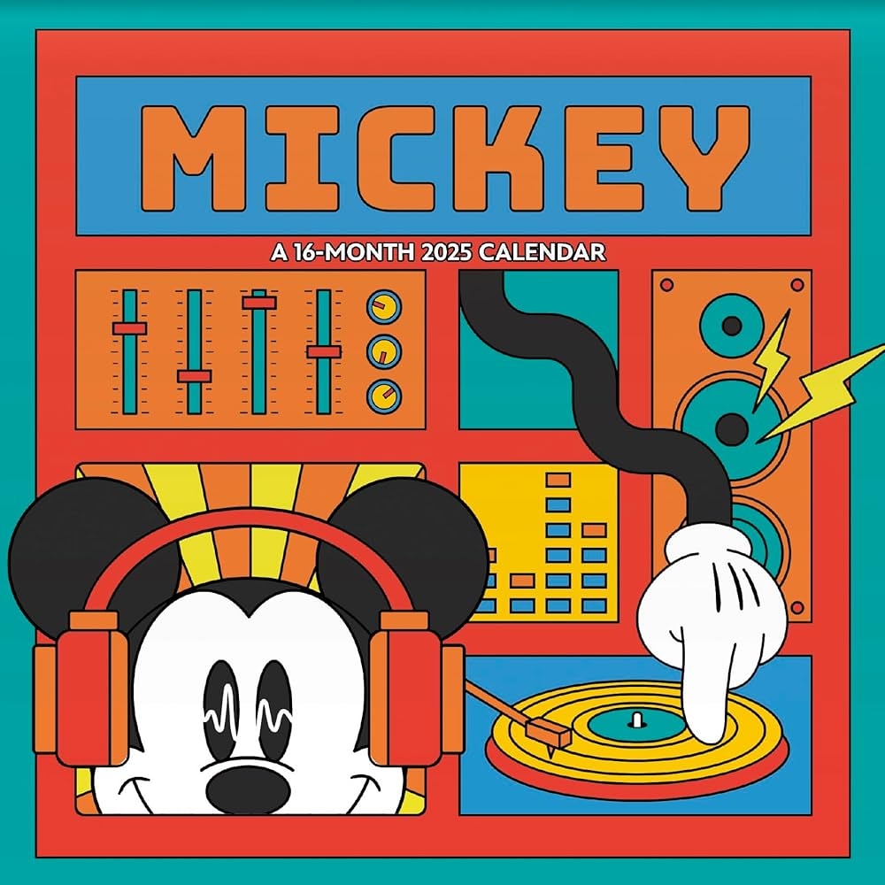 2025 Disney Mickey Mouse Mini Wall Calendar Trends International 9781438898469 Amazon Books