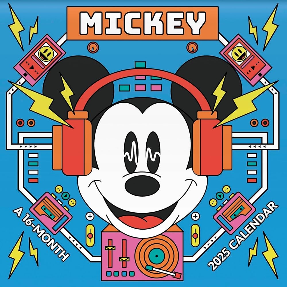 2025 Disney Mickey Mouse Wall Calendar Trends International 9781438899992 Amazon Books