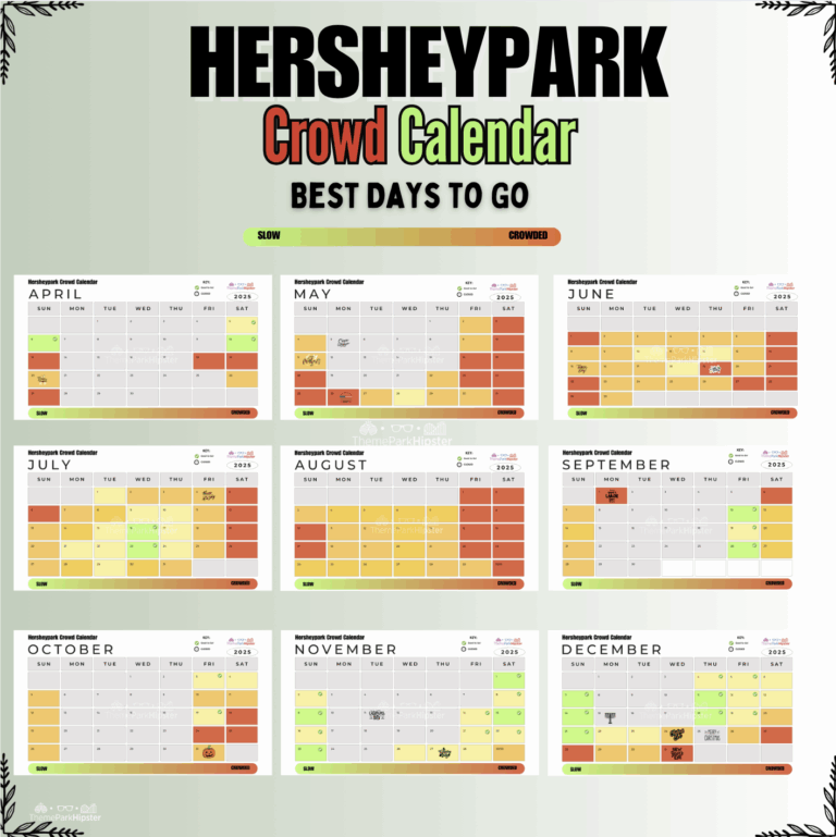 2025 Hersheypark Crowd Calendar Your BEST Days To Go ThemeParkHipster