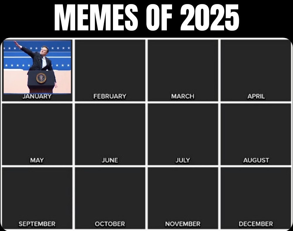 2025 meme calendar