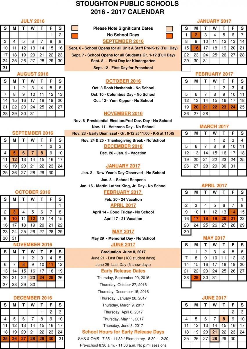 Academic Calendar Norwich University