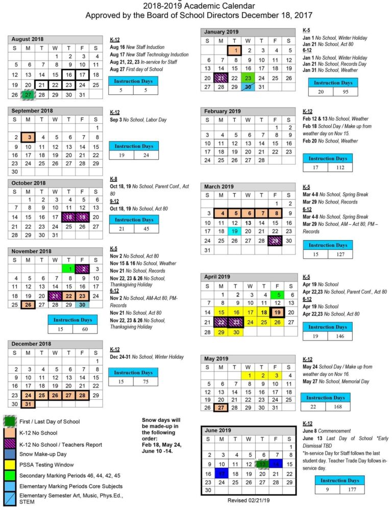Academic Calendar Oakland University