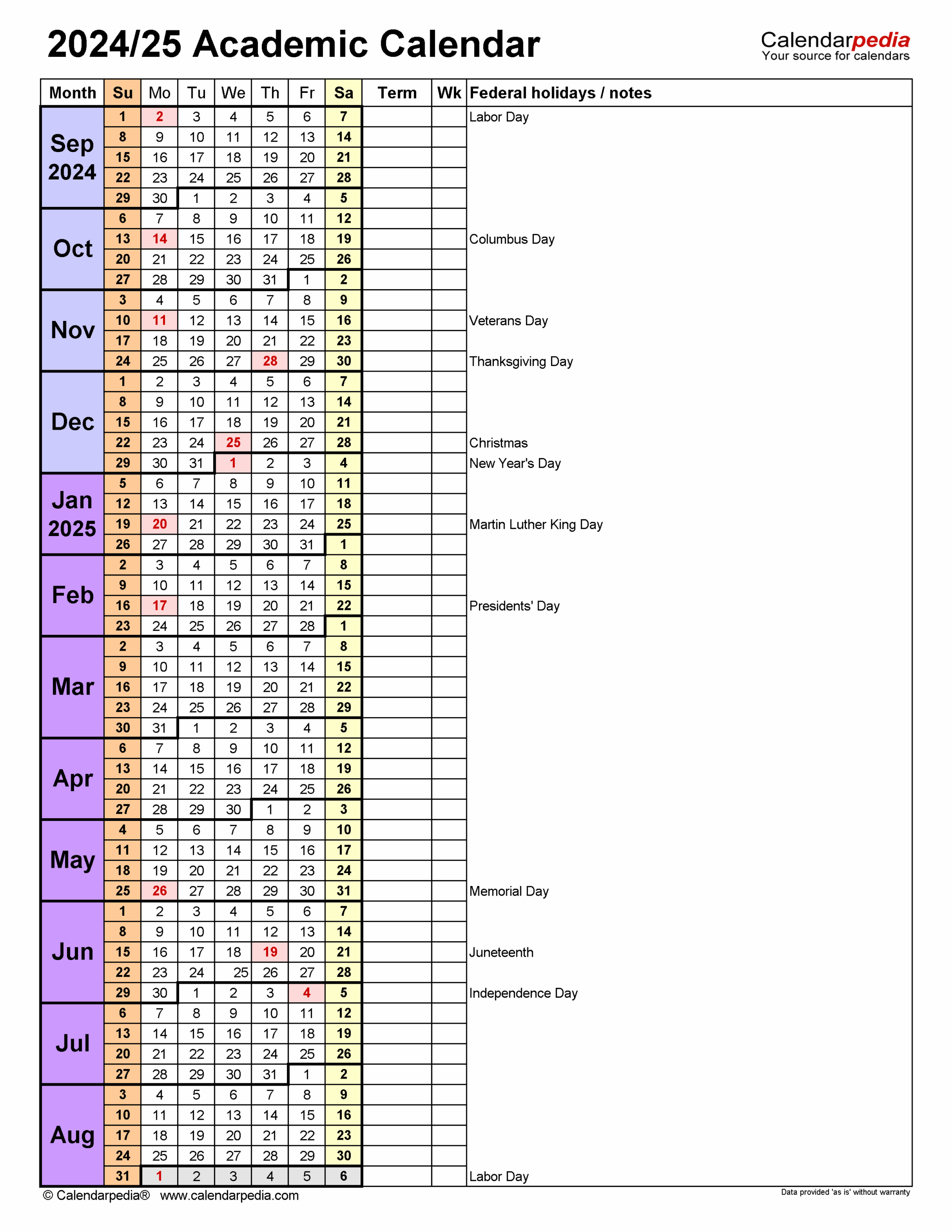 asu academic calendar 2025-26