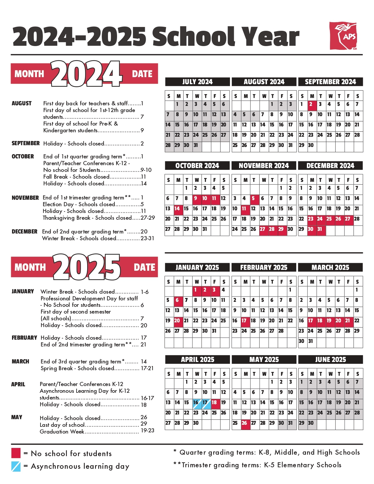 Albuquerque Public Schools Calendar 2025 2026 Spring Break  Albuquerque Public Schools Calendar 2025 2026 Spring Break