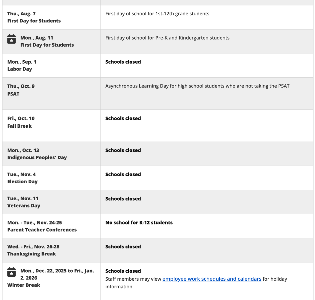 albuquerque public schools calendar albuquerque public schools calendar