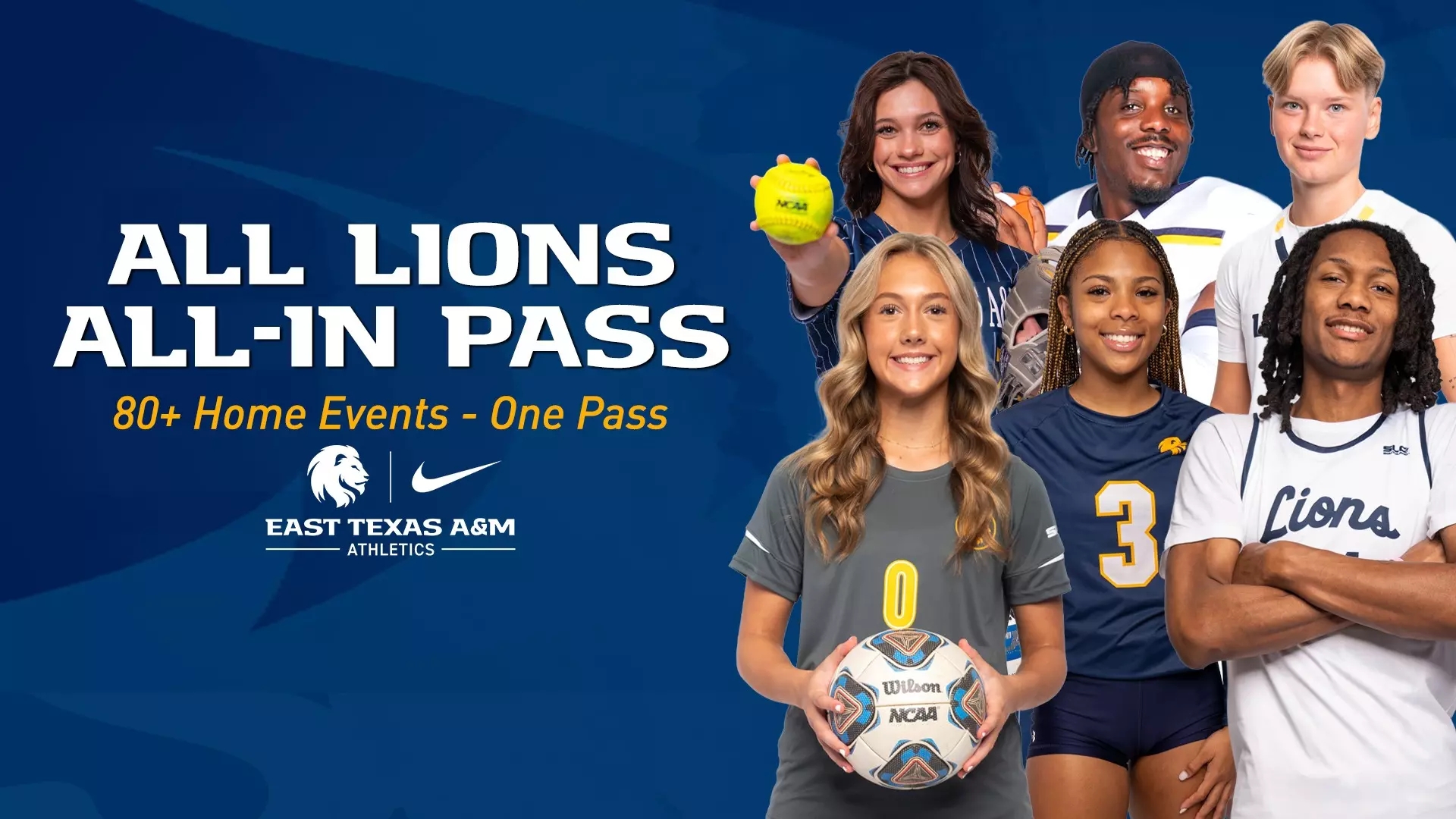 All Lions All In Pass For 2025 26 Academic Year Now On Sale East Texas A M University Athletics