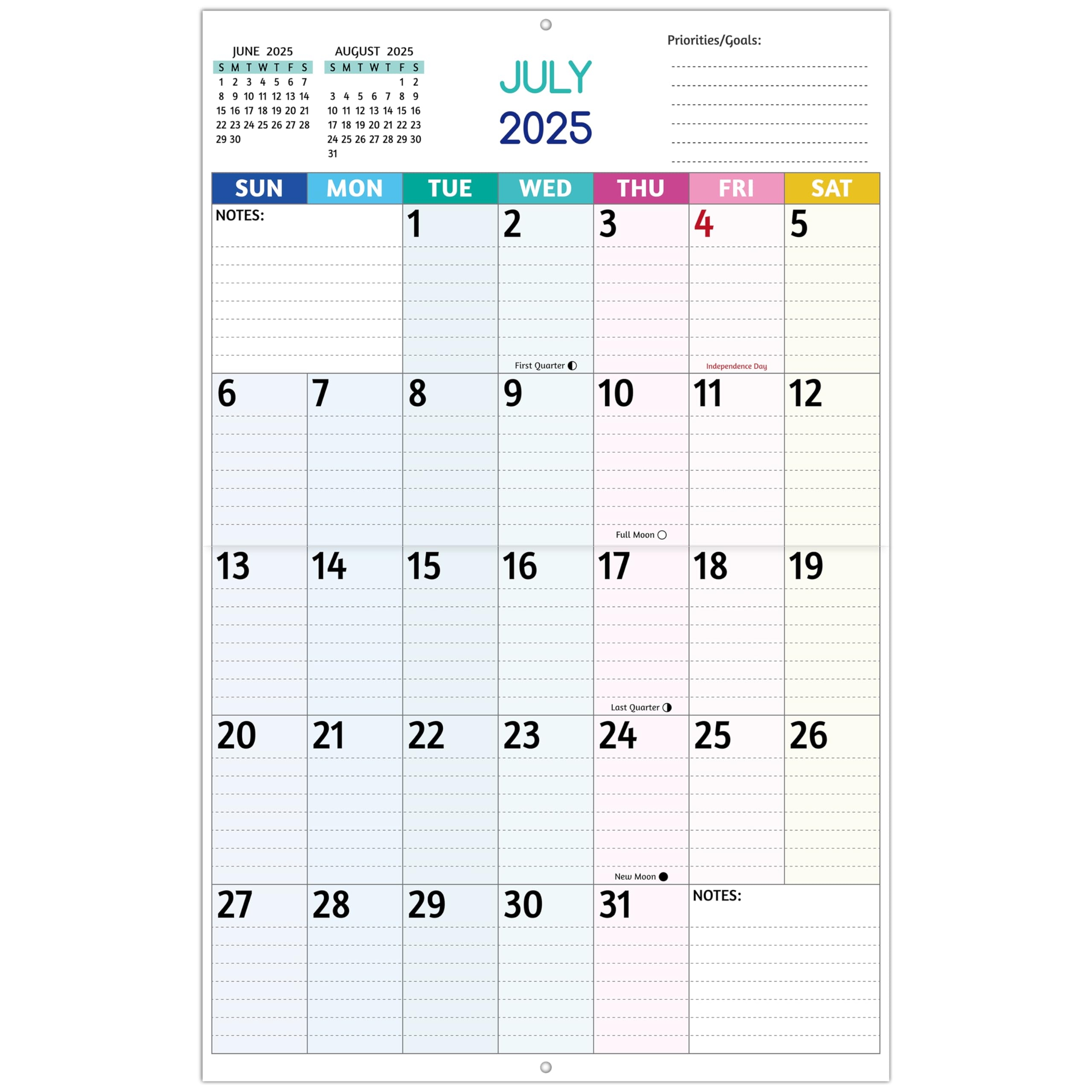 December 2026 Calendar Large Number