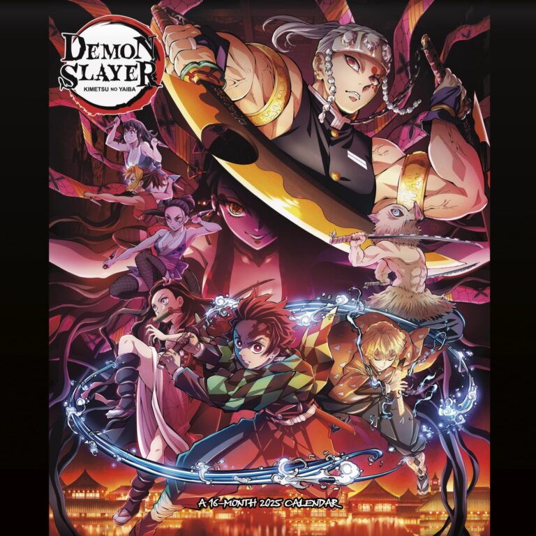Amazon 2025 Demon Slayer Wall Calendar 0057668265524 Unknown Author Books