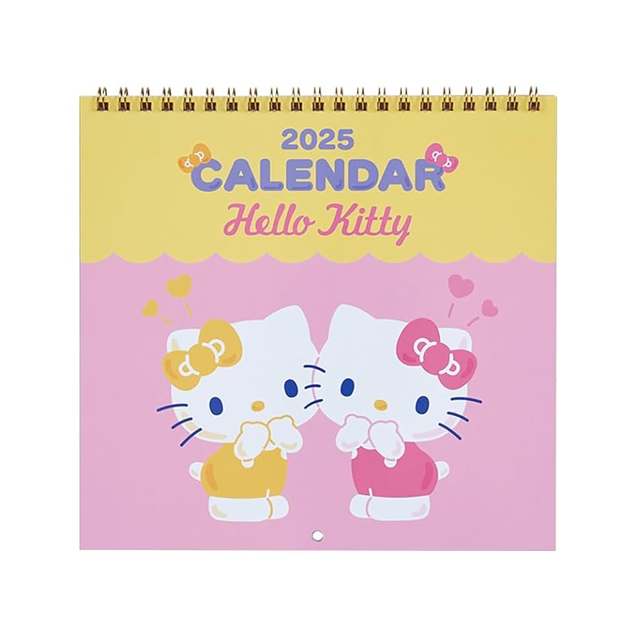 Hello Kitty 2025 wall calendar