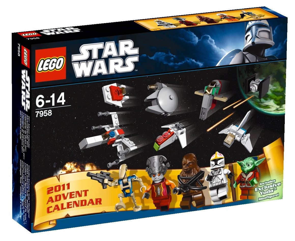 Amazon SDCC 2011 Comic Con Exclusive LEGO Star Wars Advent Calendar Set 7958 Toys Games