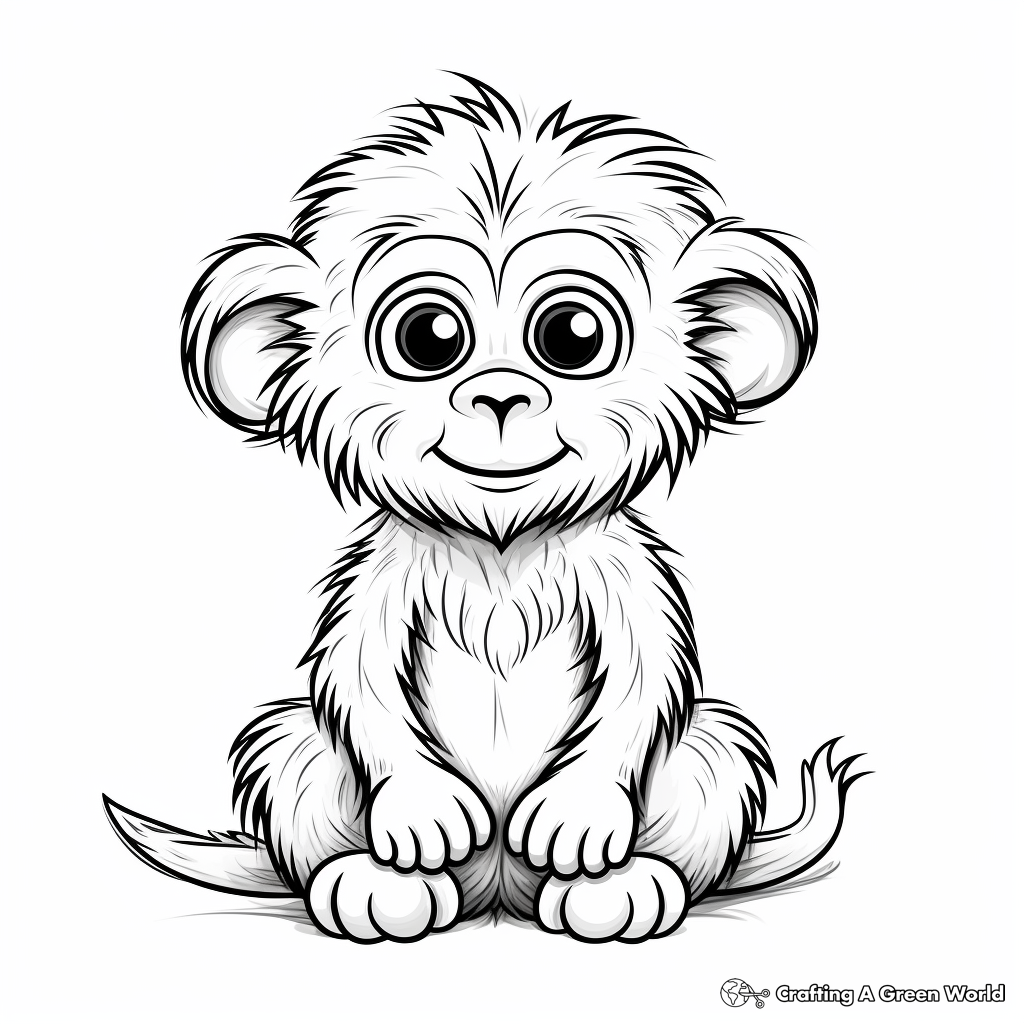 baboon coloring pages pdf