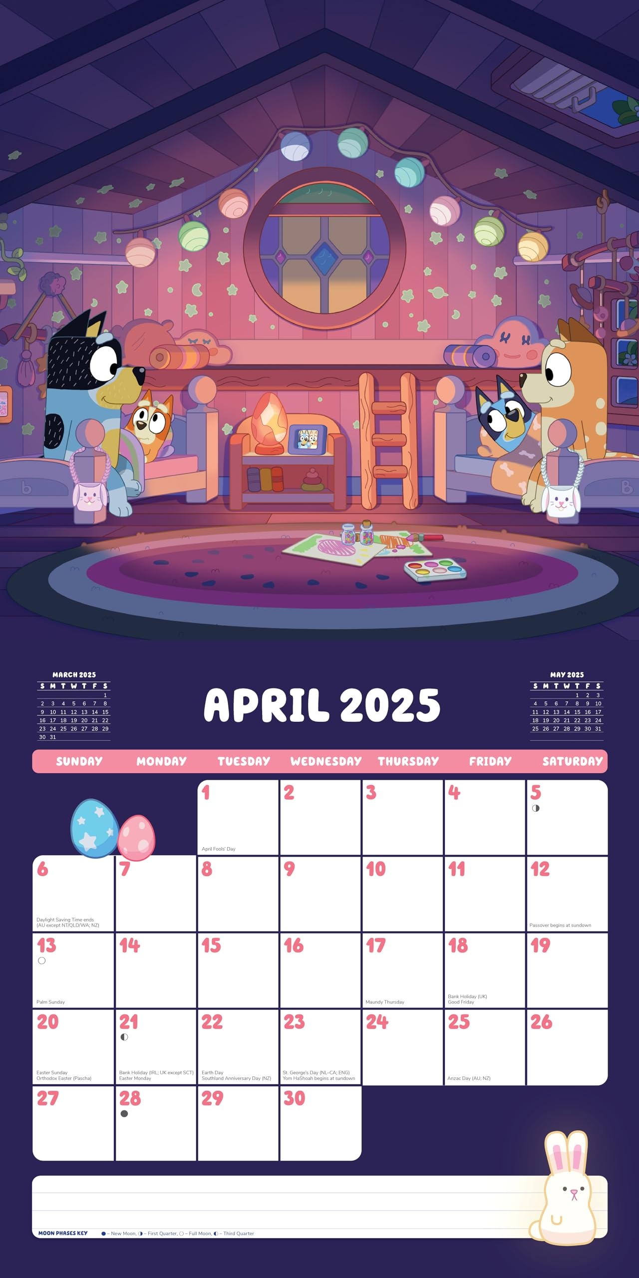 Bluey 2025 calendar