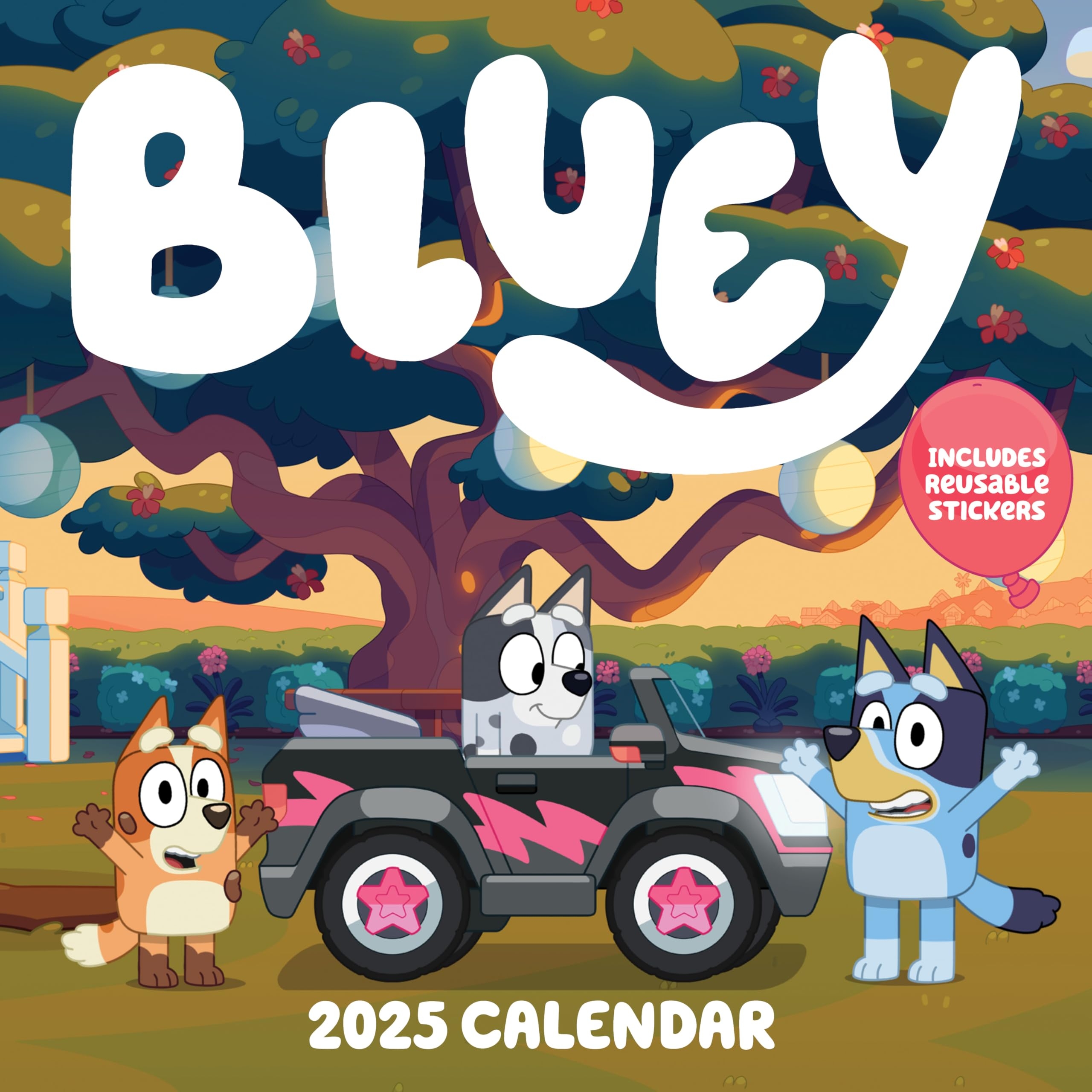 Bluey 2025 Square Wall Calendars Amazon au