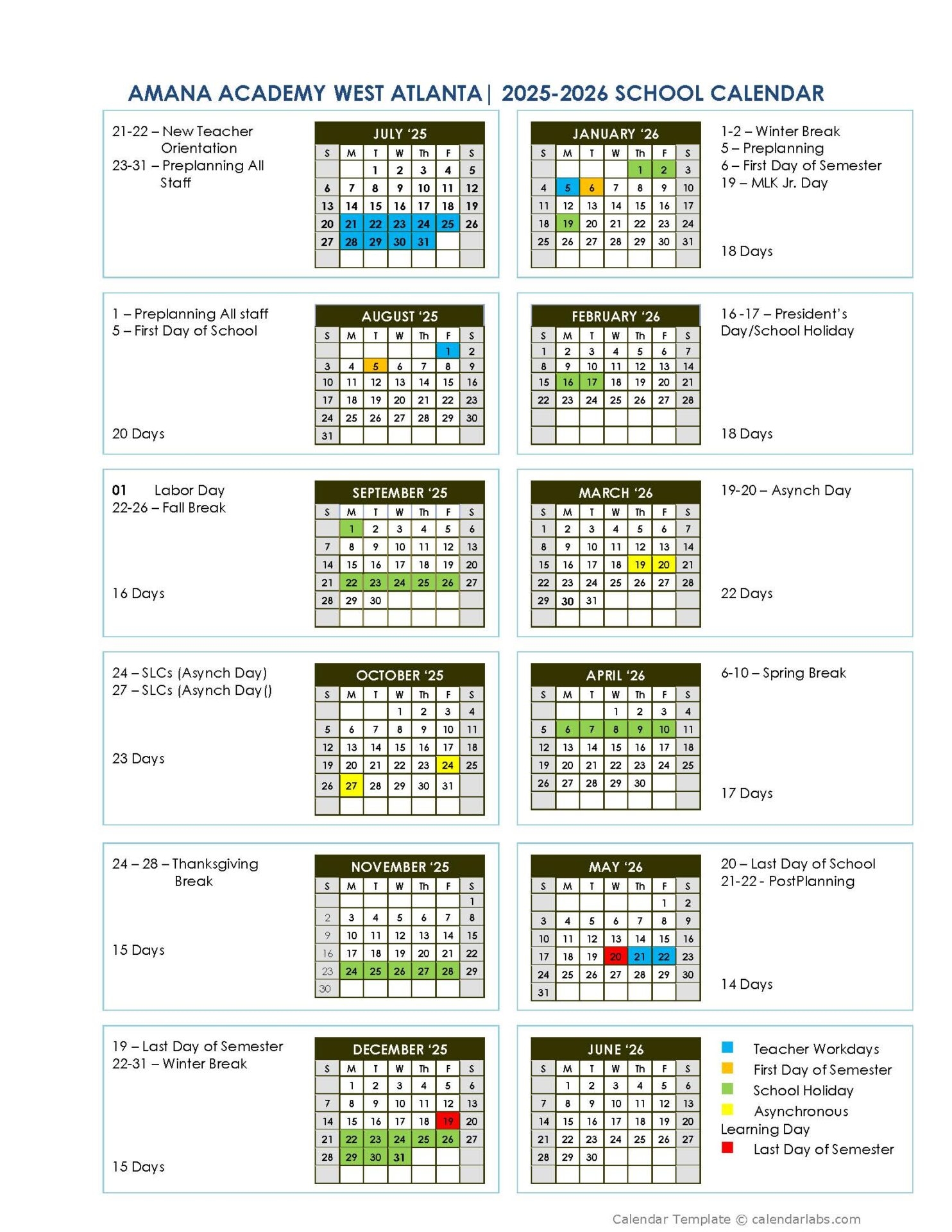 dekalb county schools calendar