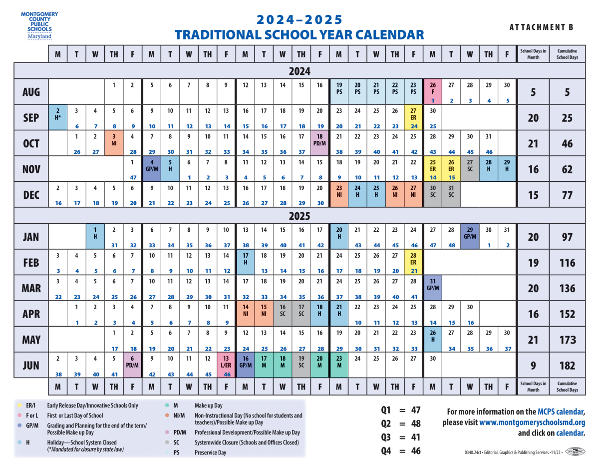 Board Approves Calendar For 2024 25 School Year Other MoCo News Updates The Pitch