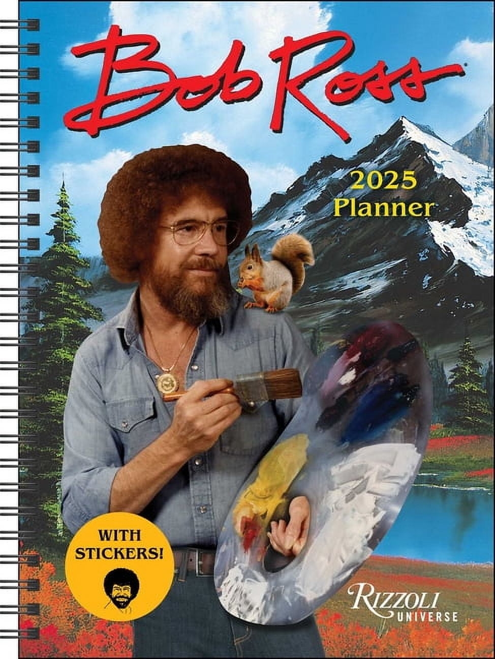 Bob Ross calendar 2025