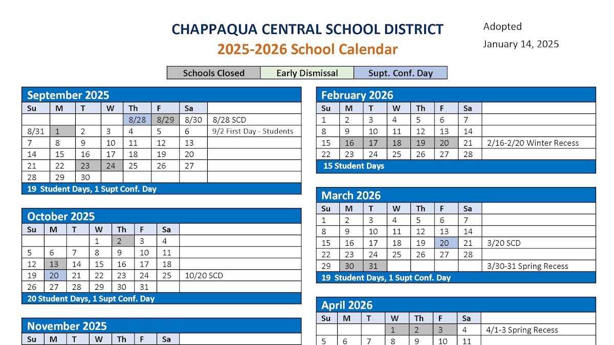 nyc public schools calendar 2025-26