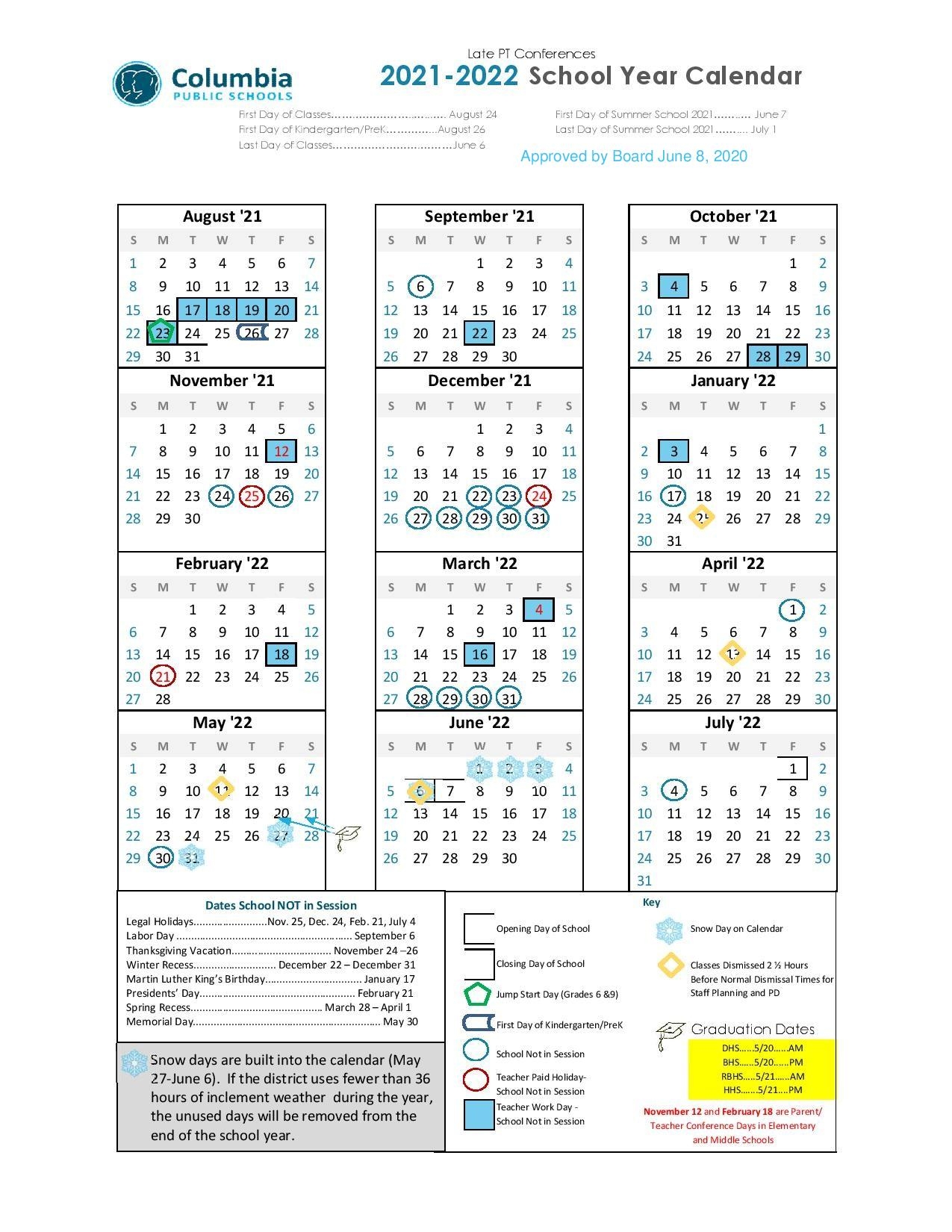 Columbia Mph Academic Calendar