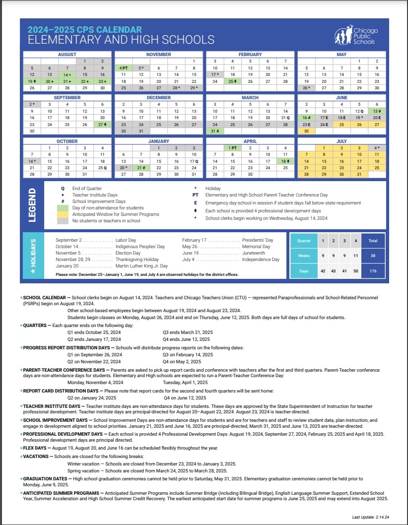 CPS Calendar