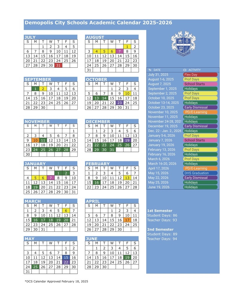 putnam city schools calendar