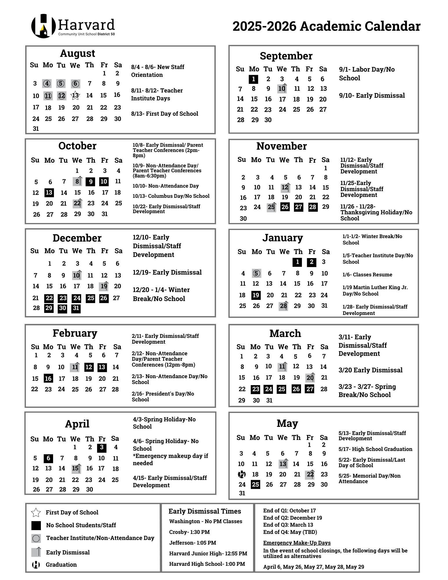 Documents Harvard CUSD 50