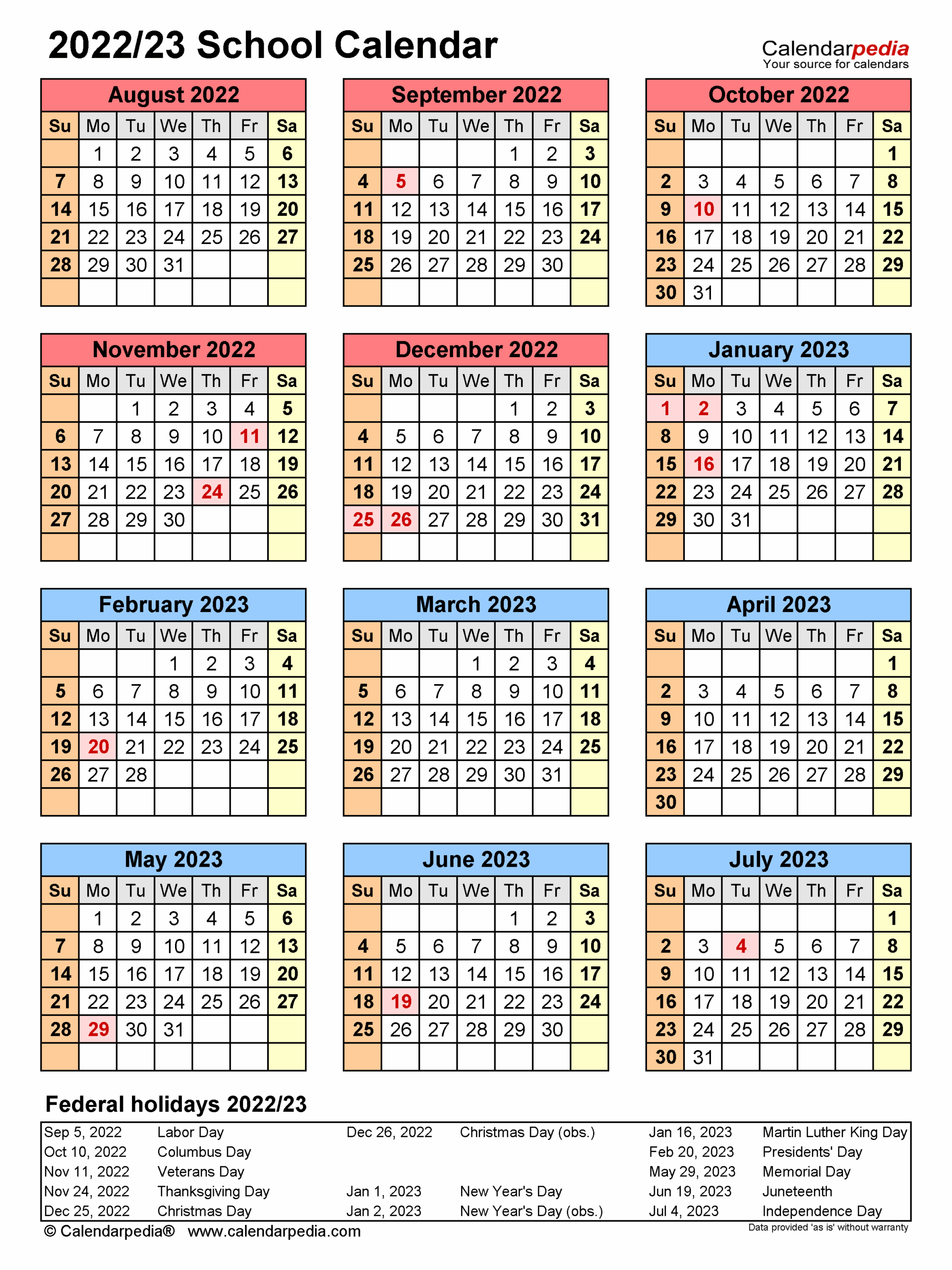 Ecps Calendar