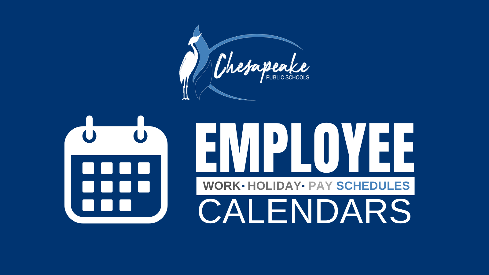 chesapeake public schools calendar