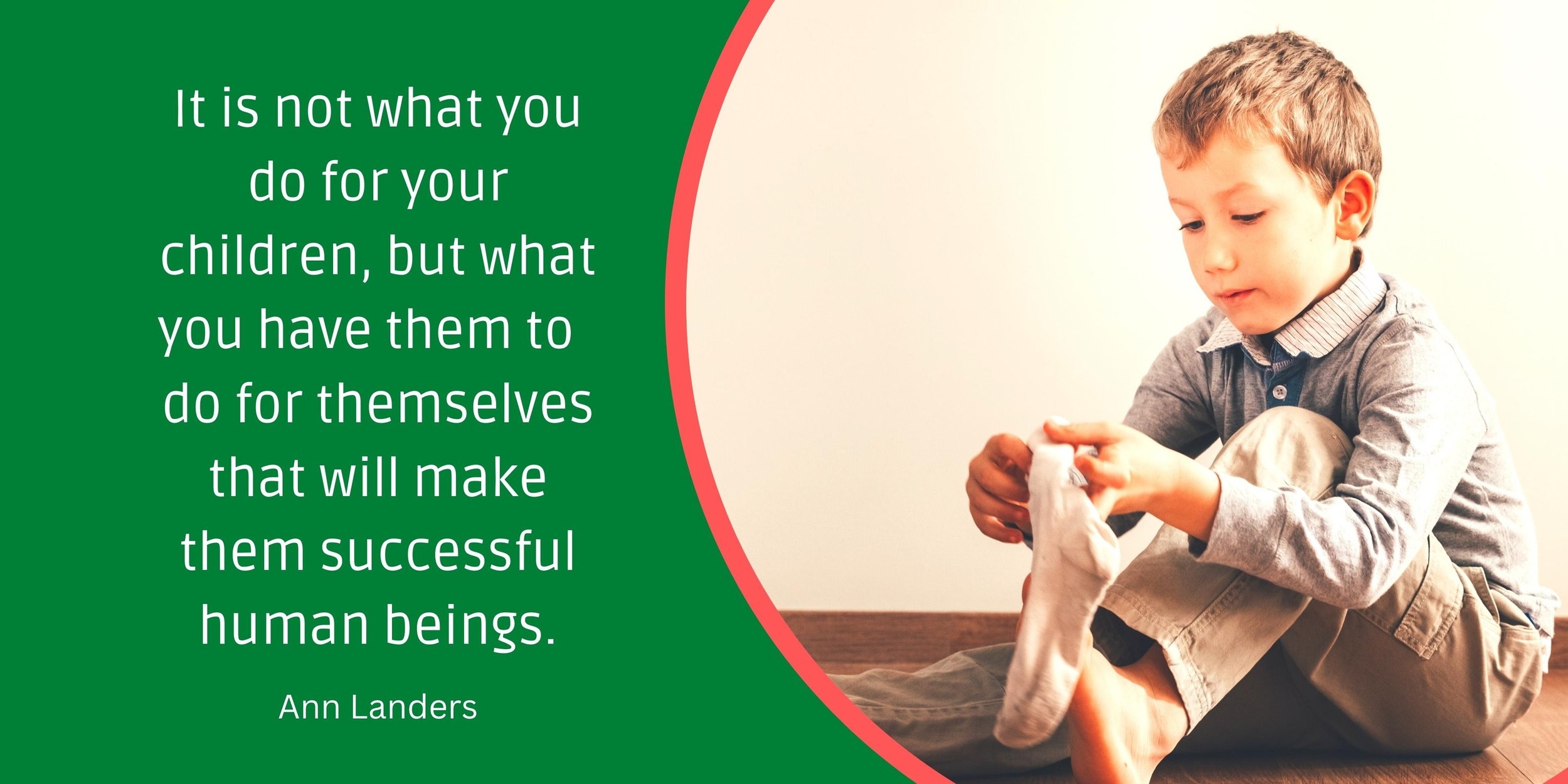 self help skills for kids