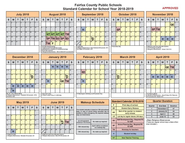 FCPS Calendar Leaves Much To Be Desired The Highlander