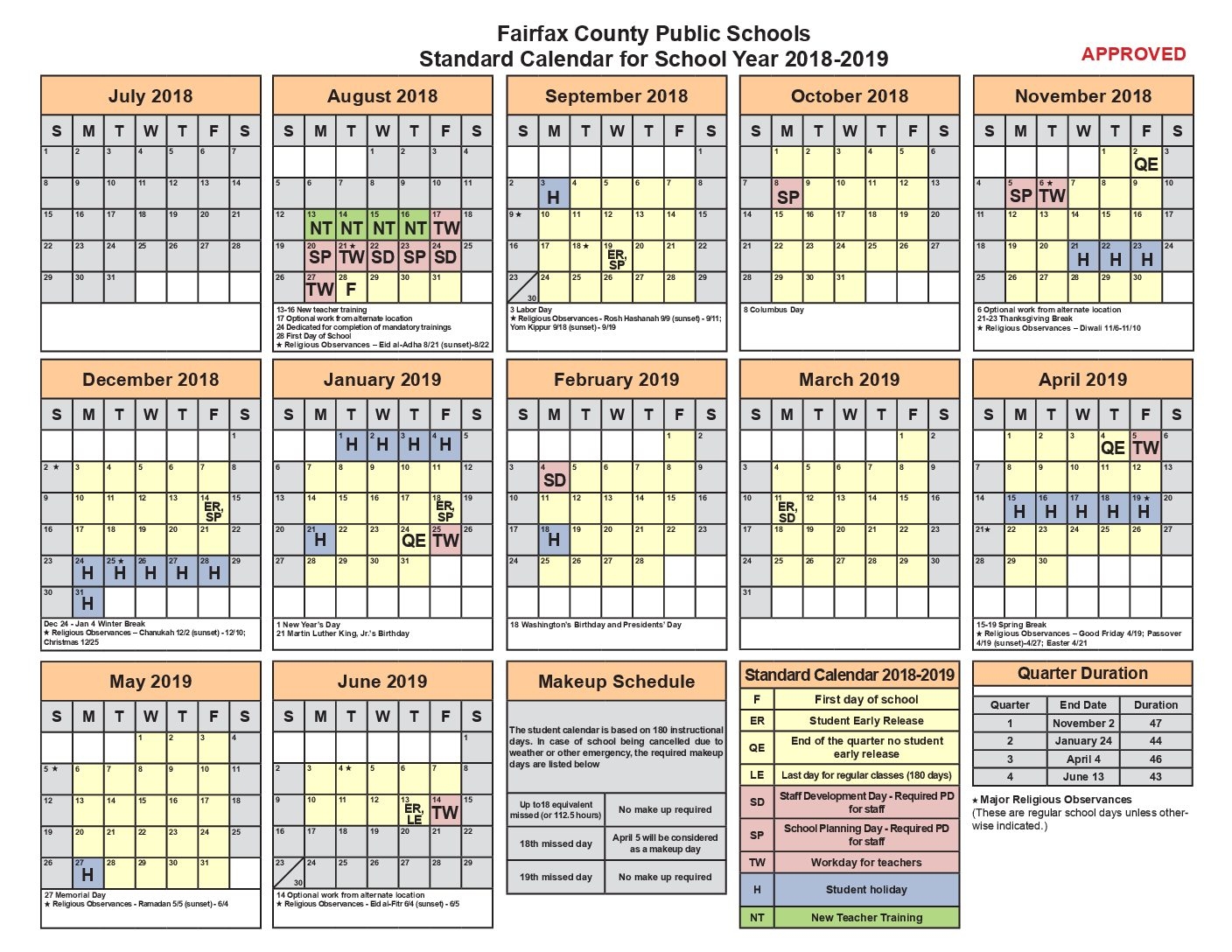 FCPS Calendar Leaves Much To Be Desired The Highlander