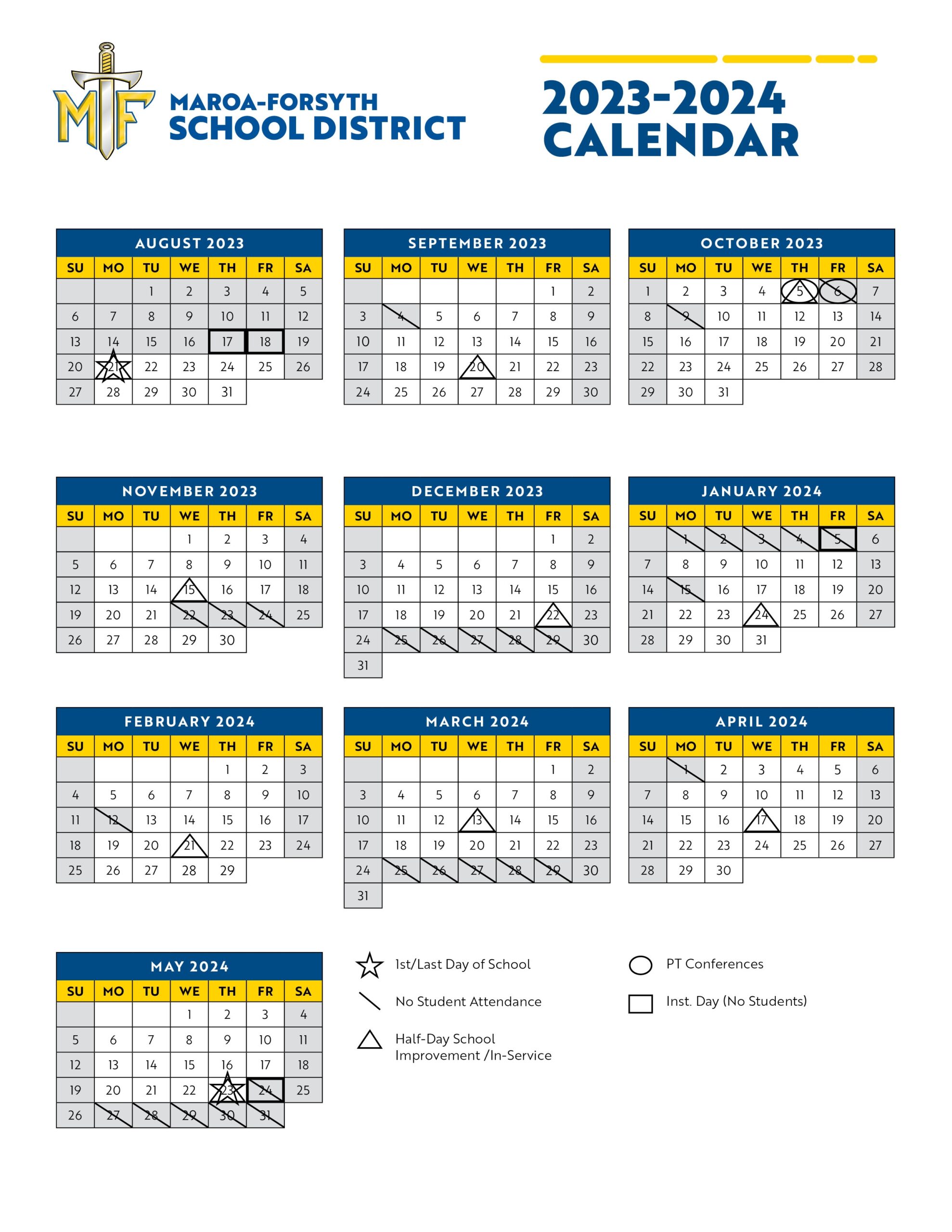 Forsyth County 24 25 Calendar