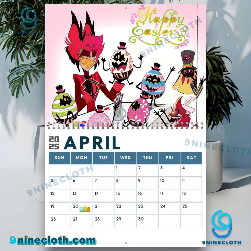 Hazbin Hotel calendar 2025