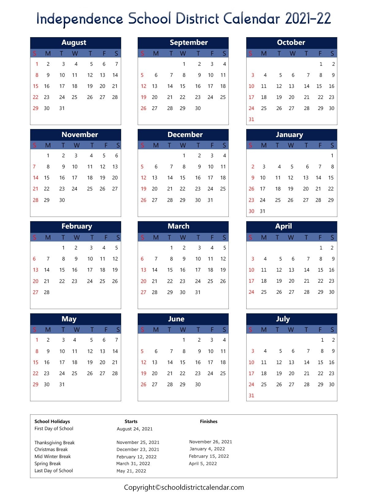 Fulton County Employee Calendar School Holiday Calendars