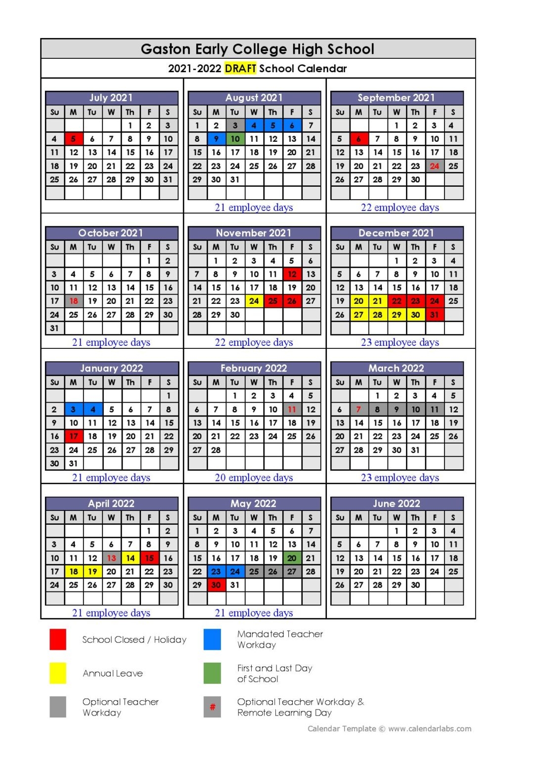 Gaston County Calendar 2324 Printable Alphabet Charts