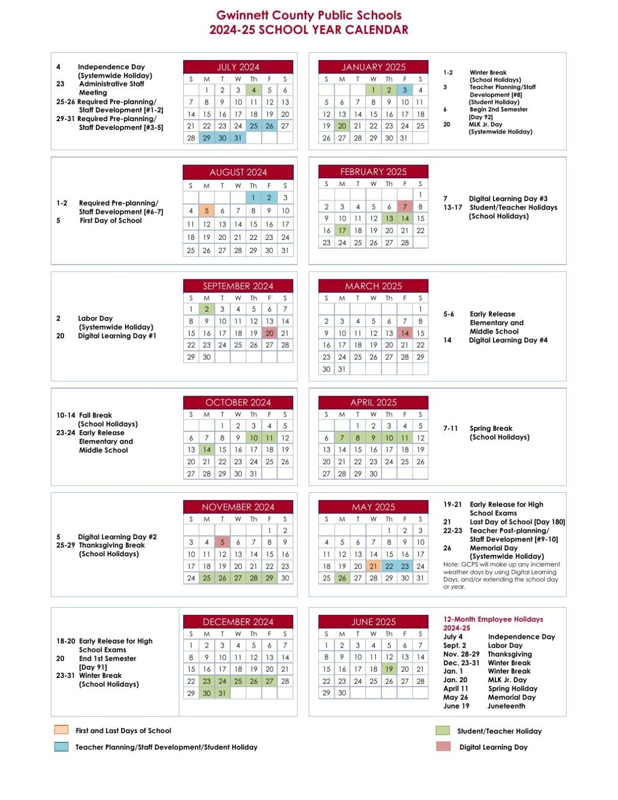 Gwinnett County Public Schools Sets Calendars For Next Two Years News Gwinnettdailypost Gwinnett County Public Schools Sets Calendars For Next Two Years News Gwinnettdailypost