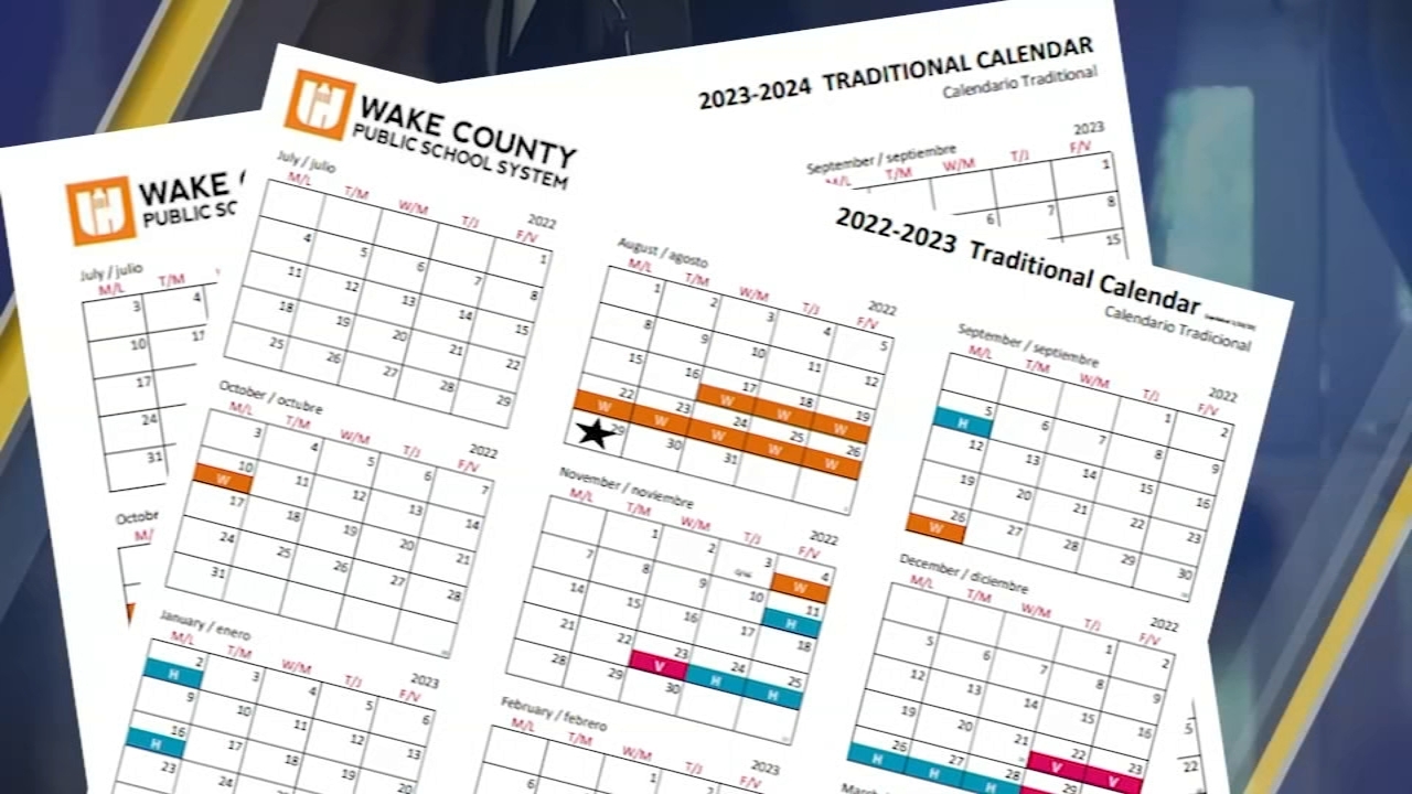 wake county public schools calendar