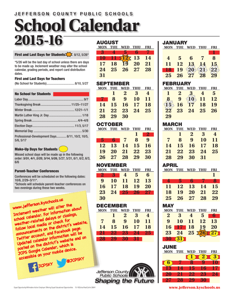 Jeffco Family Calendar 23 24 Printable Word Searches