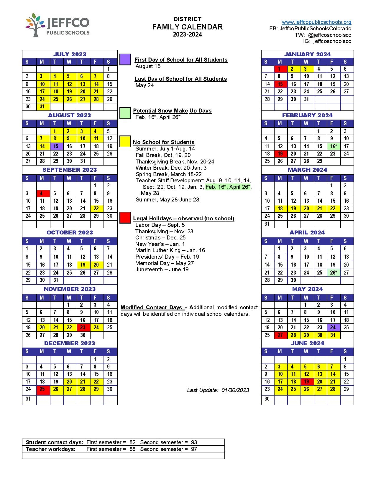 Jefferson County Calendar 23 24