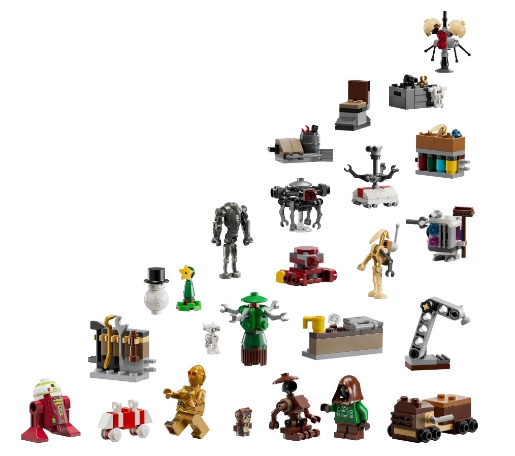 LEGO Advent Calendars 2025 Holiday Set Images Prices Release Dates Star Wars 75418 Harry Potter 76456 Disney Frozen 43273 Minecraft 21280 