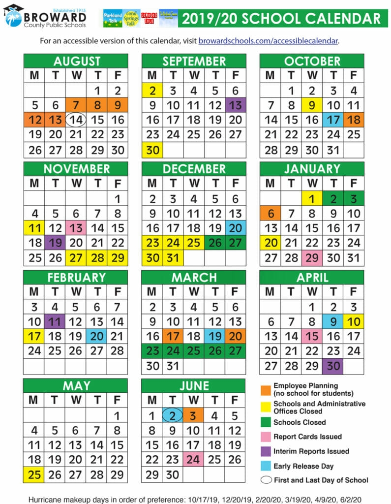 Leon County Calendar