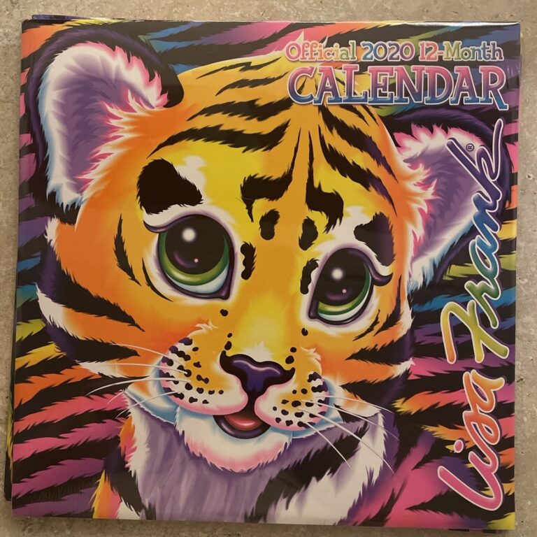 Lisa Frank 12 Month Wall Calendar 2020 EBay