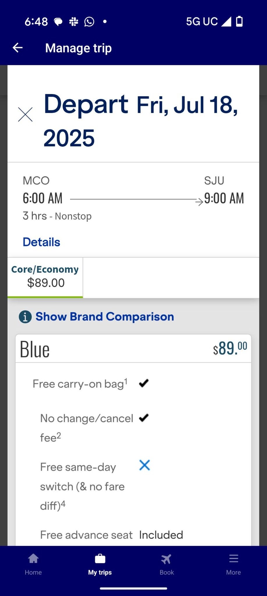 JetBlue low fare calendar 2025