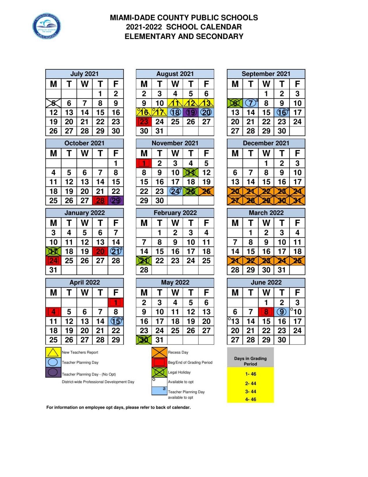 Miami Dade County Public Schools 2021 22 Calendar Education Miamitimesonline Miami Dade County Public Schools 2021 22 Calendar Education Miamitimesonline