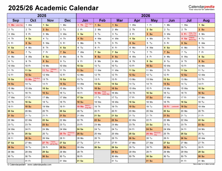 Missouri State Academic Calendar 2425 Calendar Planning Tips